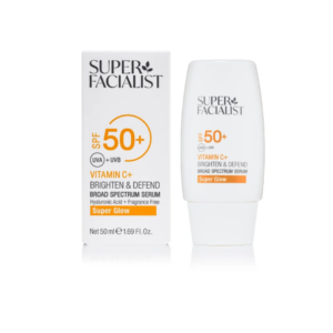 Super Facialist Vitamine C+ Super Glow Ecran Solaire spf50+ 50ml โ vue principale