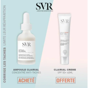 Svr Clairial Ampoule 30ml+Clairial Creme spf50+ 40ml Pack โ vue principale