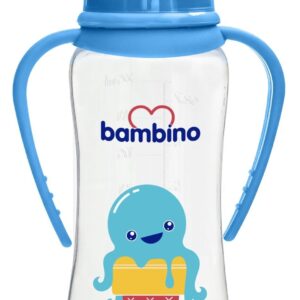 Bambino Biberon Naturel Avec Poignee 250ml Ref B066