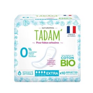 Tadam Serviettes Fuites Urinaires Extra 10unite
