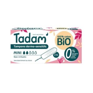 Tadam Tampons Mini Sans Applicateur 16unite
