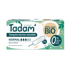 Tadam Tampons Normal Sans Applicateur 16unite