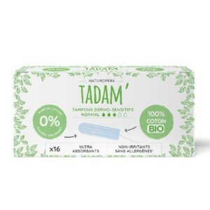 Tadam Tampons Coton Bio Normal 16unite