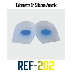 ANNAFIX Talonnette En Silicone Taille Small REF-202