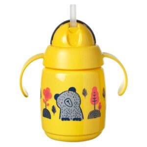 Tommee Tippee Tasse A Paille 300ml Jaune Ref 447831-J