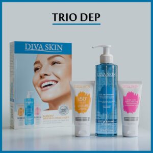 Diva Skin Duo Pack "Cr Anti-taches 50ml+Gel Nett 200ml+Ecran Invisibl"