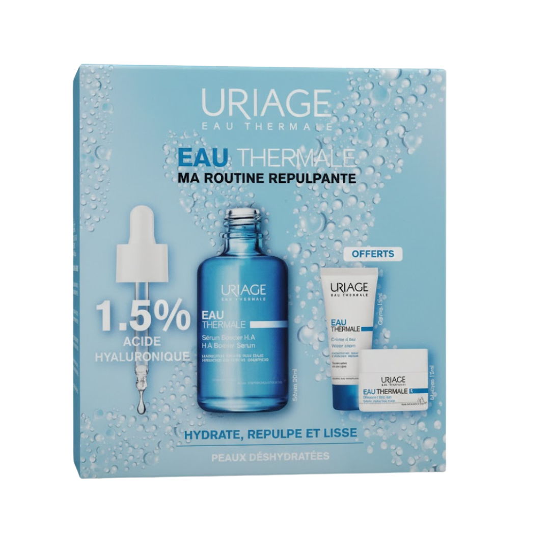 Uriage Eau thermal pack "Serum Booster+cr d'eau ECH+masque d'eau ECH" — vue principale