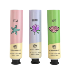 Ultra Compact Collagen Hand Cream 40ml*3 "wish-bloom-Hope" Pack