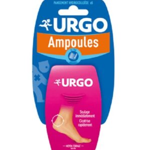 Urgo Ampoule Dicret Talon Moyen Format Bte De 5pcs