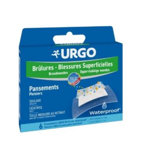 Urgo Brulures Pansement Waterproof 6 Pcs