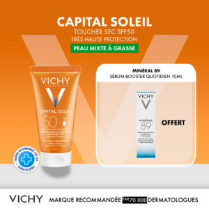 Vh Capital Soleil Cr Anti-Brillant 50ml+MINERAL 89 ECH Pack