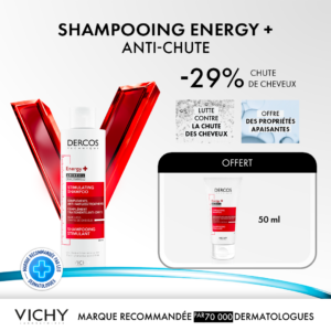 Dercos Shamp Energisant 200ml+Energisant Shamp Ech Pack