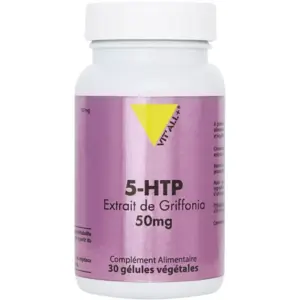 Vit'all+ 5-Htp Extrait De Griffonia 50mg — vue principale