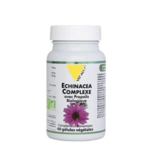 Vit'all+ Echinacea Complexe Bio Avec Propolis 60gelules