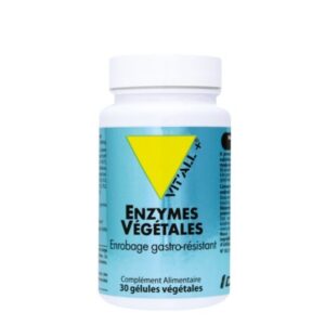 Vit'all+ Enzymes Vegetales 30gelules