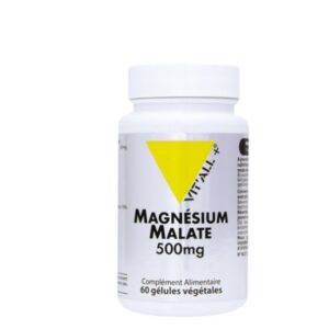 Vit'all+ Magnesium Malate 500mg 60gelules
