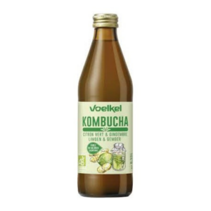 Voelkel Kombucha Gingembre Citron 330ml — vue principale