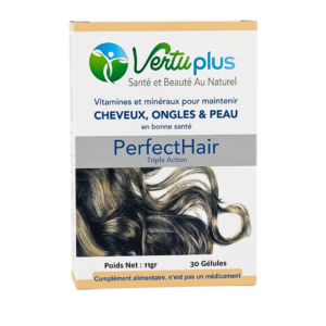 Vertu Plus Perfect Hair "Cheveux+Ongles&Peau" 30gelules