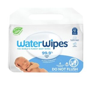 Water Wipes Lingettes Bebe 4*60pcs Pack