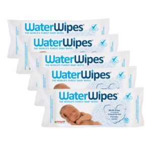 Water Wipes Lingettes Bebe 5*60pcs Pack