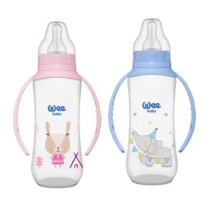 WeeBaby Bib Classic Avec Poignee 6-18m 150ml 744-F