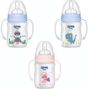WeeBaby Bib Col Large Avec Poignees 0-6m 150ml 137-F
