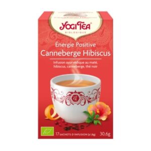 Yogi Energie Positive Cranberries Hibiscus 17*2g