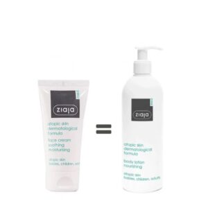 Ziaja Med Atopic Duo Pack"Creme 50ml+Emulsion Hydratant 400ml"