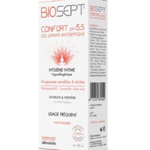 Biosept Confort PH 5.5 Gel Antiseptique 200ml