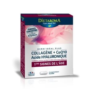 Dietaroma Derm Ideal Collagene+CoQ10+Acide Hyaluronic 60cps