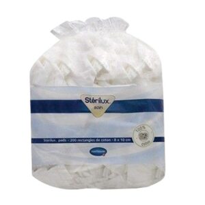 Hartmann Sterilux Pads Rectangles De Coton 200pcs 918480