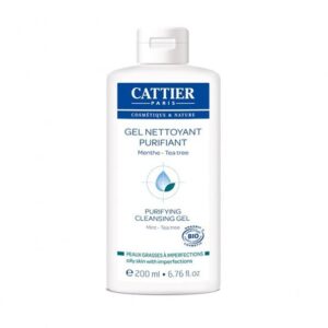 Cattier Gel Nettoyant Purifiant Menthe 200ml