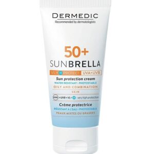 Dermedic Sunbrella Creme SPF50+ P.Mixtes Ou Grasses Pour Acne 50ml
