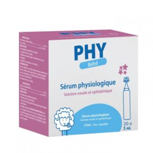 Phy Serum Physiologique Bte 20*5ml
