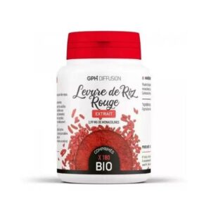 GPH Levure De Riz Rouge 180 Gelules