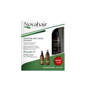 Novahair Pack Anti-Chute "Huile 100ml+Lotion 125ml+shamp 125ml"