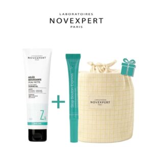 Novexpert "Gelee Moussant Trio-Zin +Stop Bouton Express" -50% Trousse