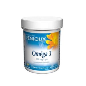 Fenioux Omega 3 500mg 200capsules — vue principale