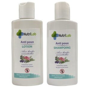 Nutrilab Anti Poux Lotion Et Shamp 125ml Pack 2en1