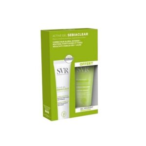 SVR Sebiaclear Duo Pack " Active Gel 40ml+gel Moussant 55ml"