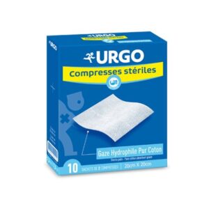 Urgo Compresse Sterile 20*20 Bte De 10pcs