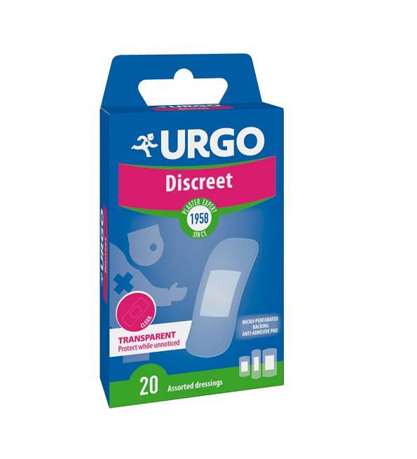 Urgo discreet 20pcs — vue principale