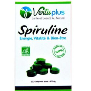 Vertu Plus Spiruline 200cps
