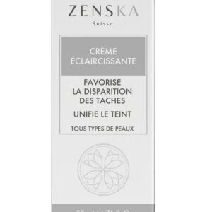 ZENSKA Creme Eclaircissante 50ml