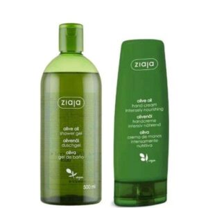 Ziaja Duo Pack Olive Naturel "Gel Douche 500ml+Creme Mains 80ml"